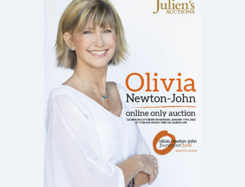 Juliens Auctions announces its second online auction with Olivia Newton-John